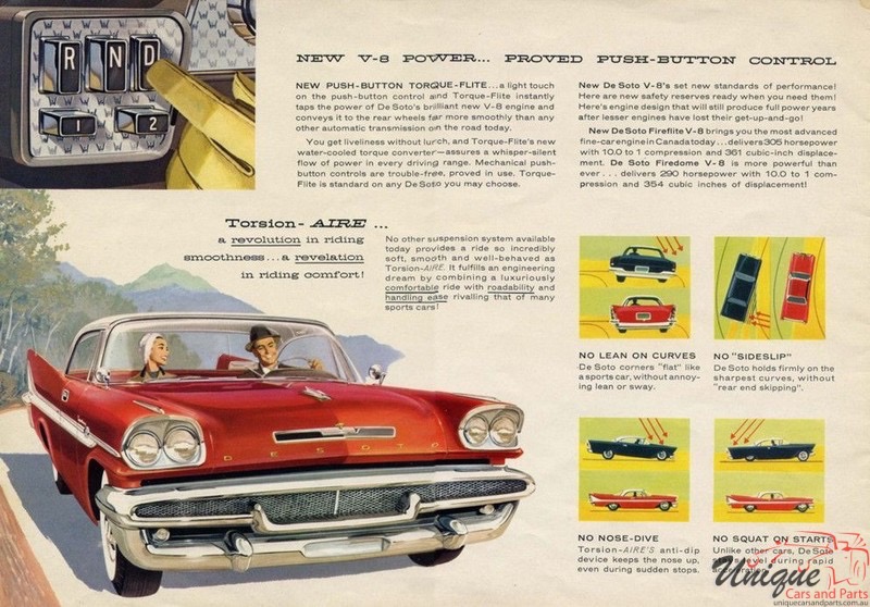 1958 DeSoto Canadian Brochure Page 6